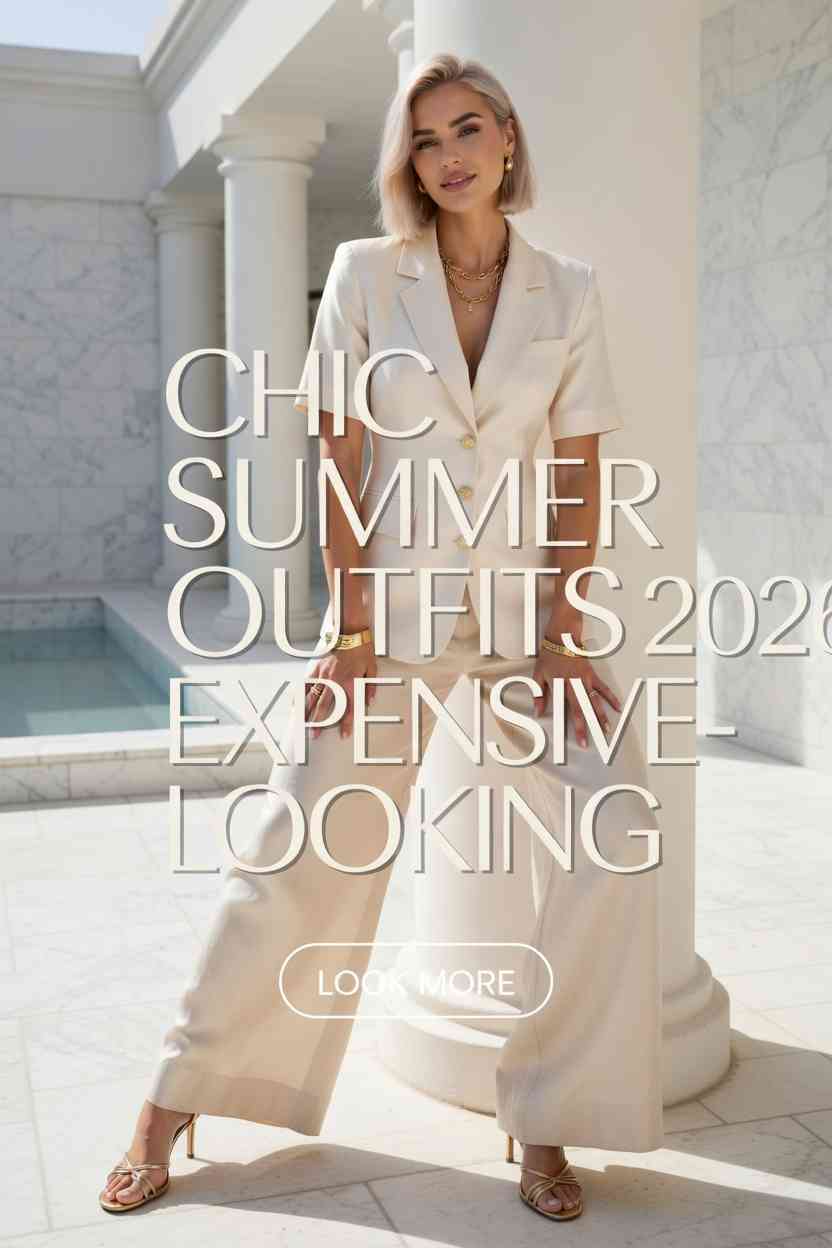 23 Chic Summer Outfits 2026 Effortless & Expensive-Looking
