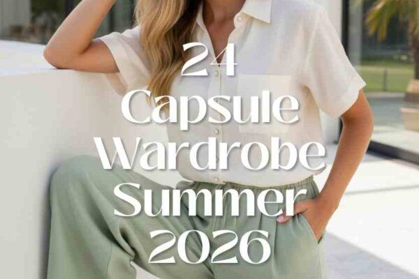 24 Capsule Wardrobe Looks for Women 2026 Summer Style