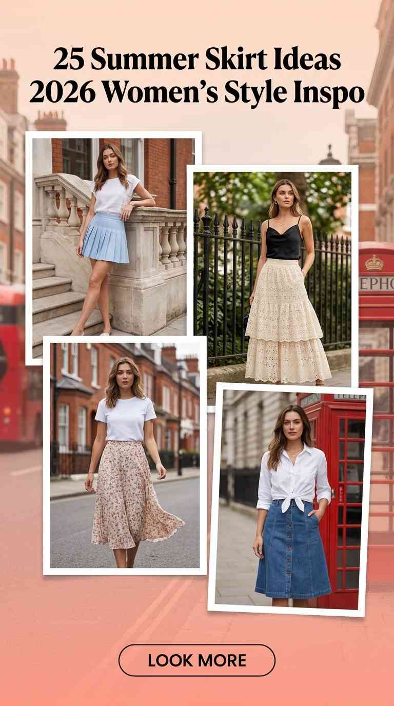 25 Chic Summer Skirt Ideas 2026 Women's Style Inspo