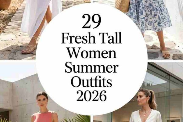 Tall Women Summer Outfits 2026 – 29 Looks You'll Actually Wear