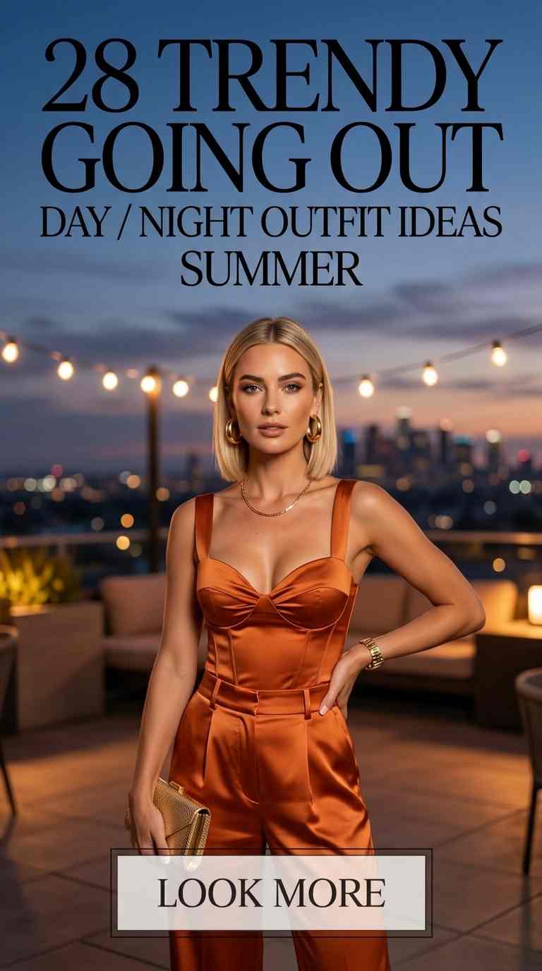 Summer 2026 Style Guide: 28 Trendy Going Out Day Night Outfit Ideas