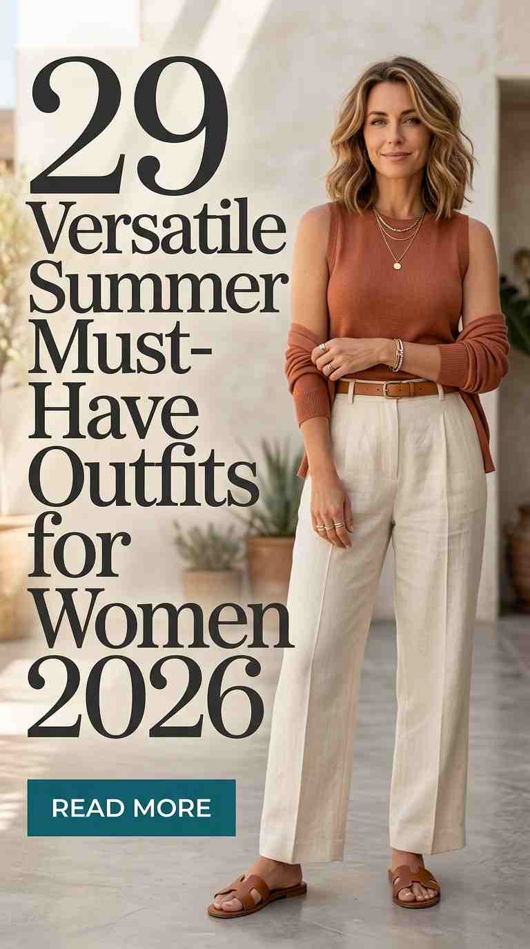 29 Must-Have Versatile Summer Outfits for Women 2026 You'll Love
