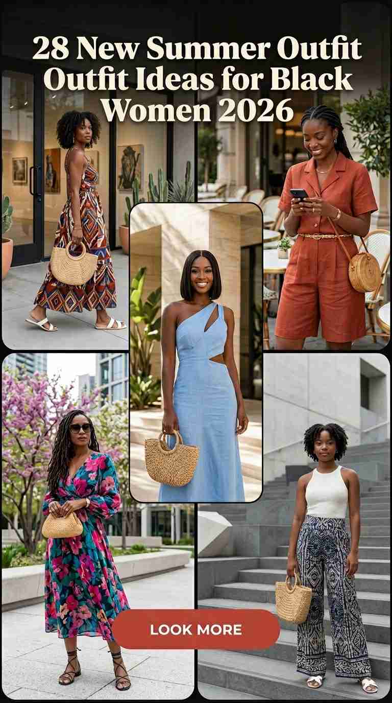 28 Summer Outfit Ideas for Black Women 2026 You'll Love