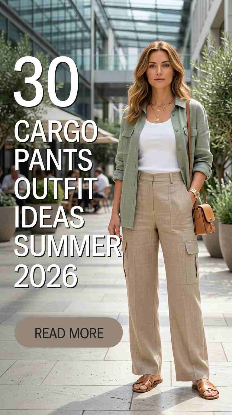 30 Cargo Pants Outfit Ideas for Women Summer 2026