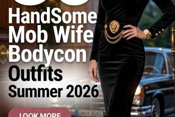 30 Mob Wife Bodycon Outfits for Summer 2026 You'll Love