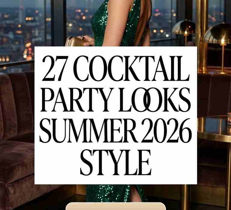 27 Chic Cocktail Party Looks: Women's Summer 2026 Style