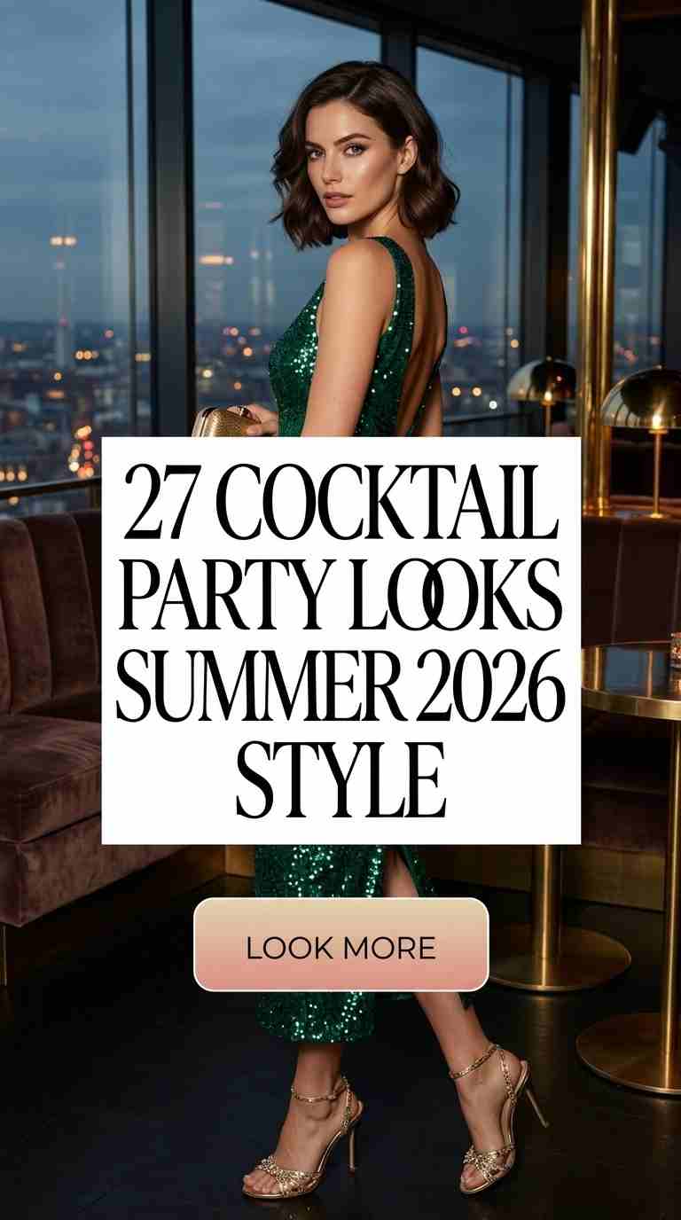 27 Chic Cocktail Party Looks: Women's Summer 2026 Style