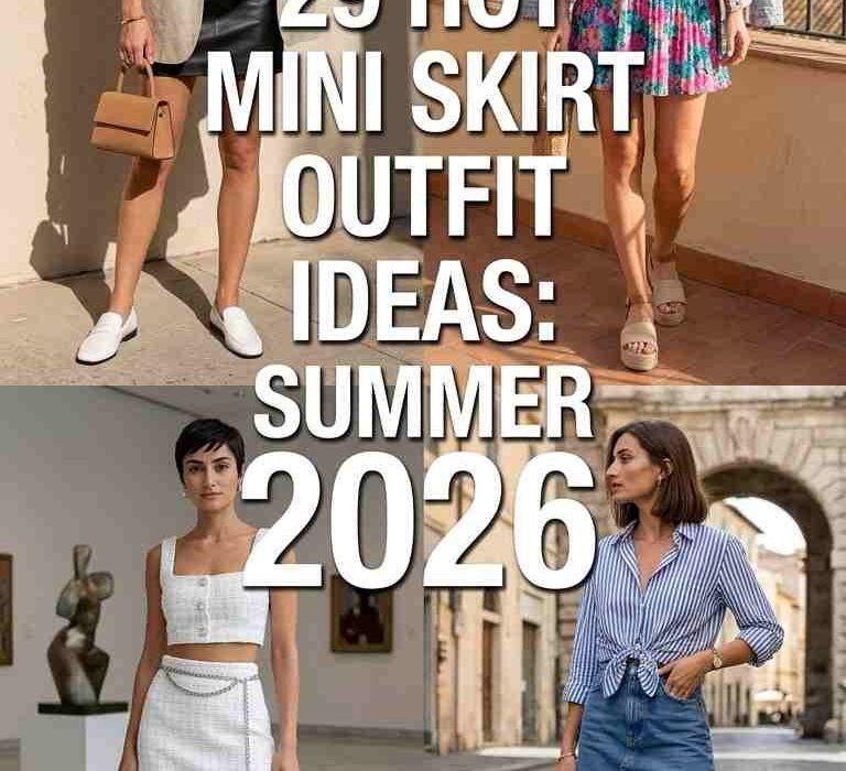 29 Hot Mini Skirt Outfit Ideas: Summer 2026 Style