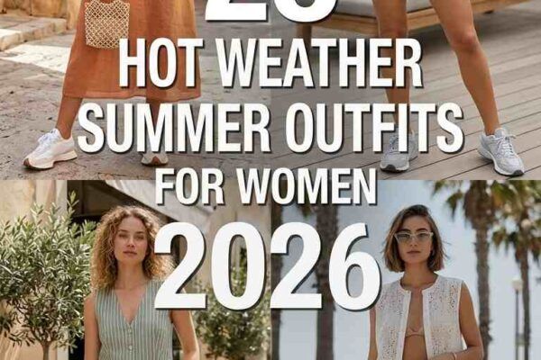 Stay Cool in Style: 28 Hot Weather Summer Outfit Ideas for Women 2026