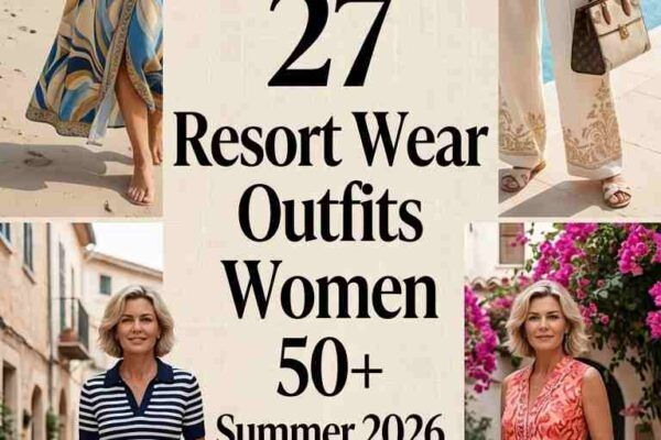 27 Resort Wear Outfits for Women Over 50 You'll Love in Summer 2026