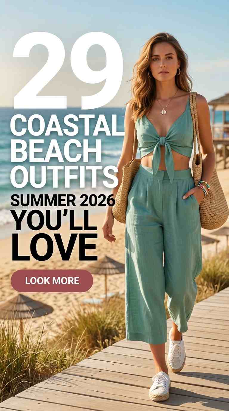 Beach Outfit Ideas for Women 2026 – 29 Coastal Summer Looks