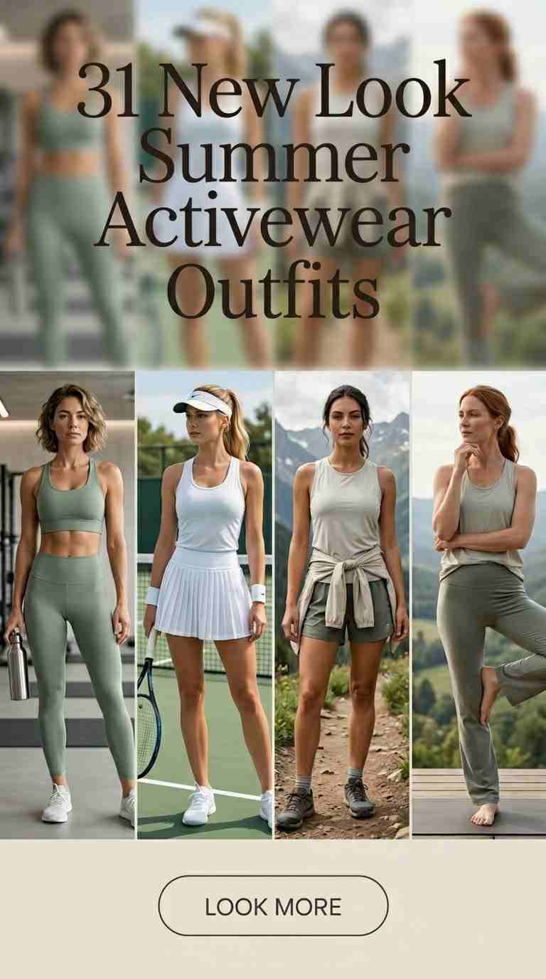 31 Summer Activewear Outfits for Women 2026 You'll Love