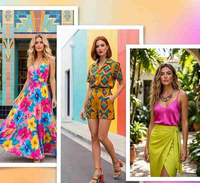 28 Vibrant Colorful Summer Outfit Ideas Women's 2026 Style