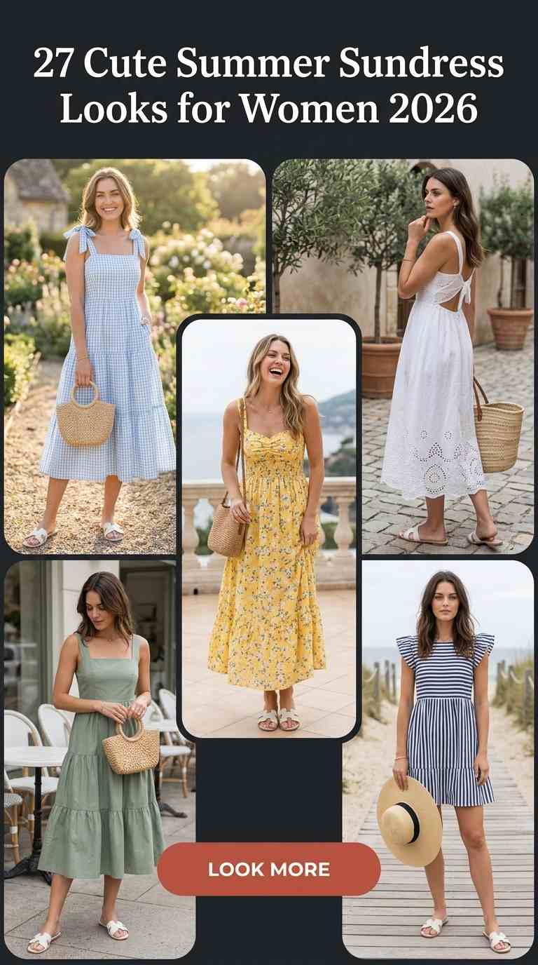 27 Summer Sundresses for Women 2026 You'll Actually Love