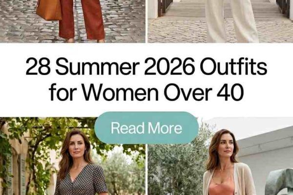Summer Outfits for Women Over 40 2026 – 28 Chic Looks