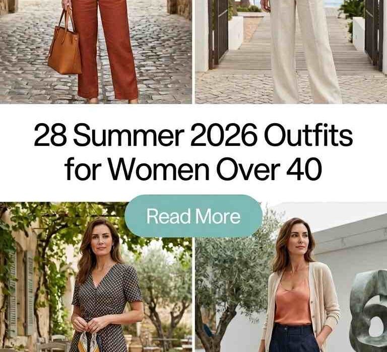 Summer Outfits for Women Over 40 2026 – 28 Chic Looks
