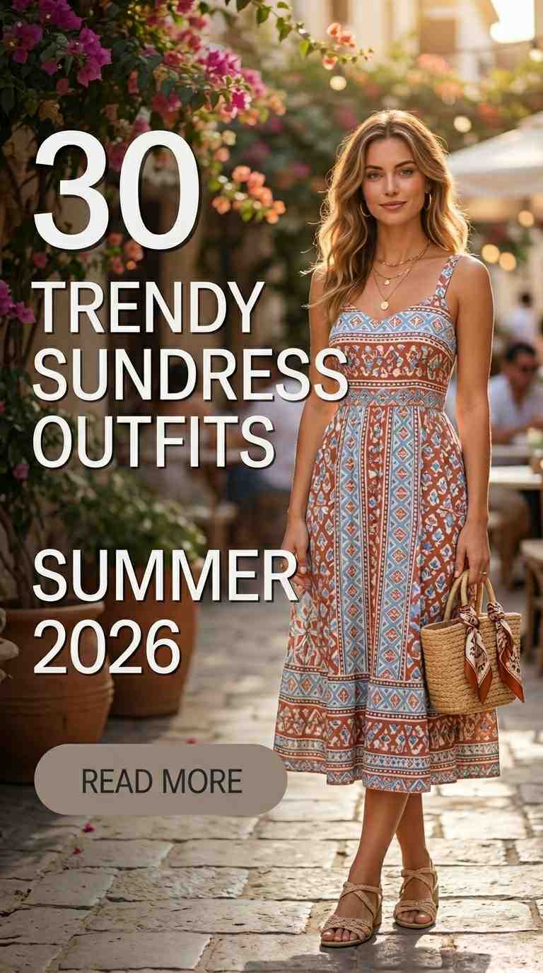 30 Chic Summer Dress Looks: Perfect Sundress Inspo