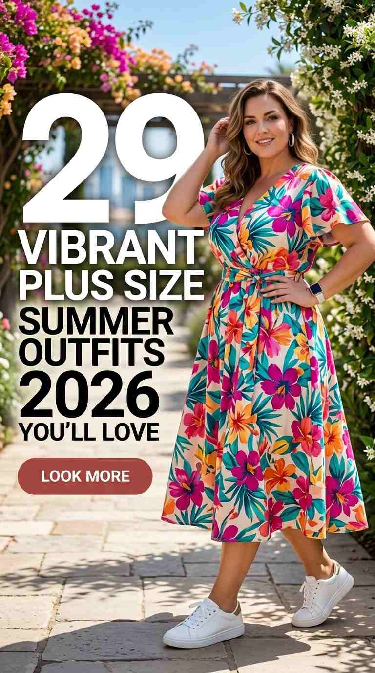29 Vibrant Plus Size Summer Outfits for Women 2026 You'll Love
