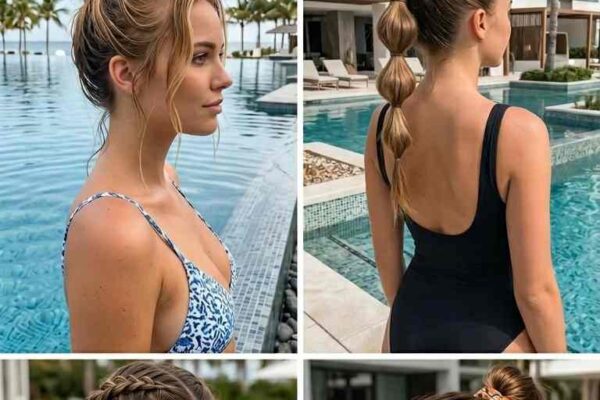 Summer Hairstyles for Swimming 2026 – 23 Cute Looks