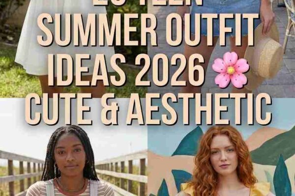 Cute Summer Outfits for Teens 2026 – 25 Trendy Looks