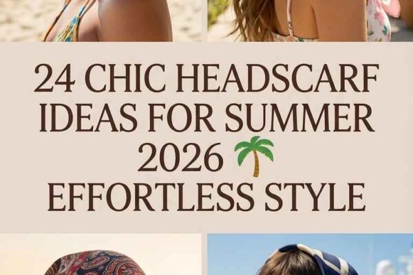 Summer Head Scarf Styles 2026 – 24 Chic Looks