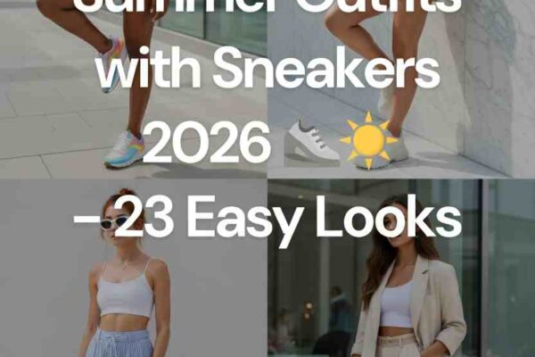 Women's Summer Sneaker Looks 2026 – 23 Chic Ideas