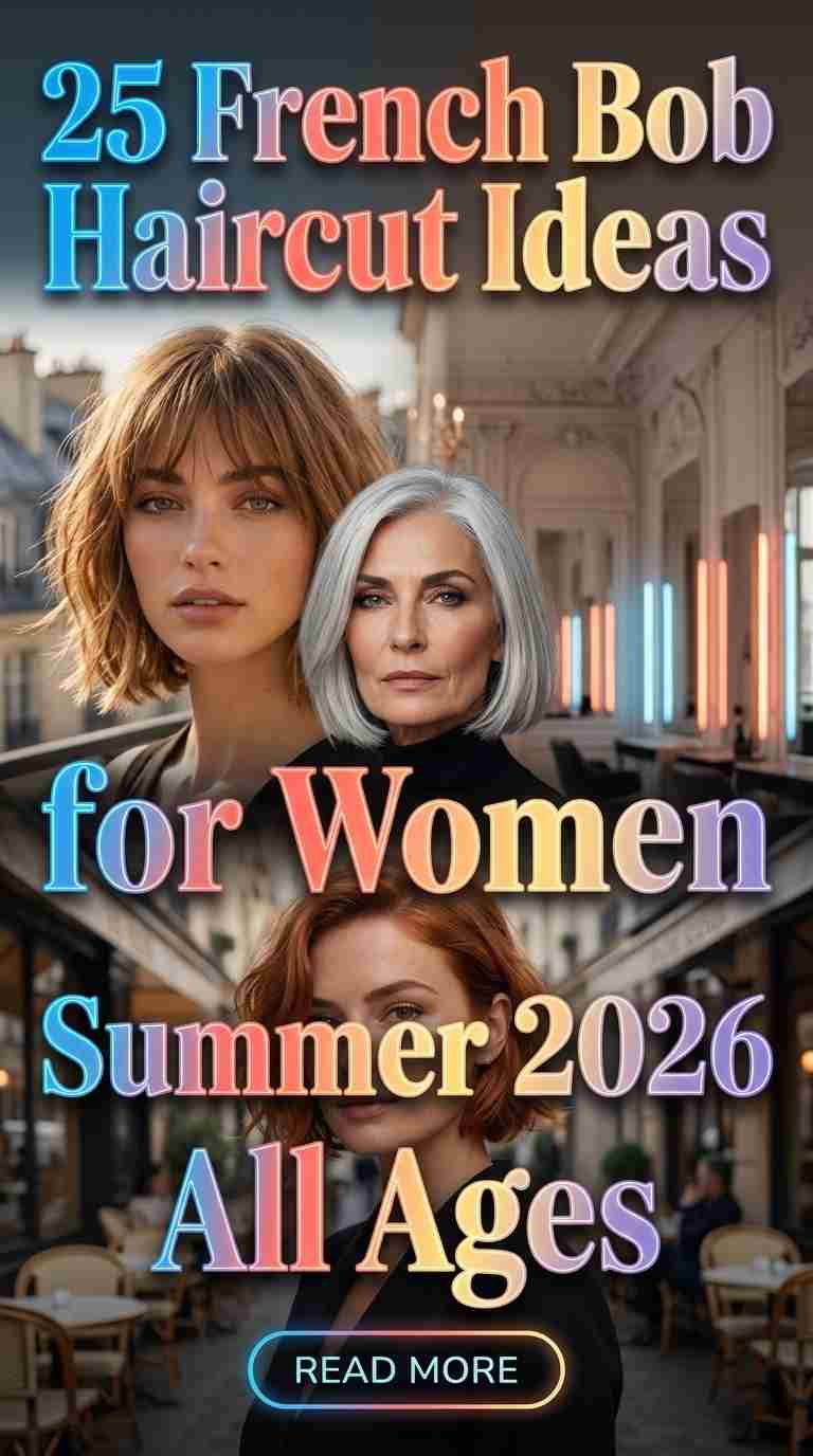 Pretty Summer French Bob Haircuts for Women All Ages 2026 – 25 Chic Styles to Try