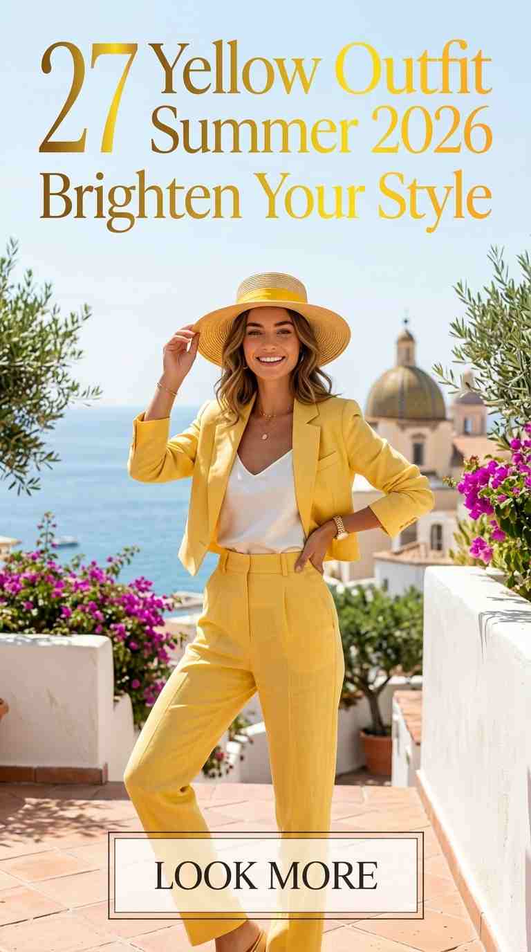 Summer Yellow Outfits 2026 – 27 Stunning Looks to Brighten Your Style