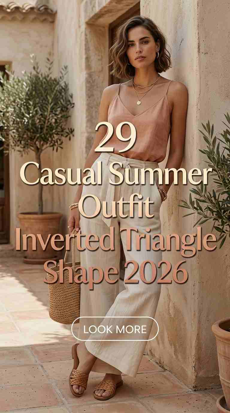 Casual Outfits for Inverted Triangle Shape 2026 – 29 Looks That Actually Work