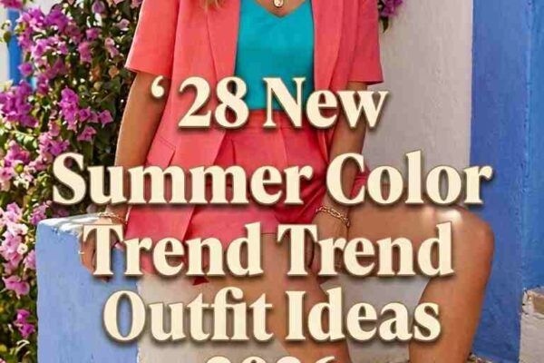 Stunning Color Trend Summer Fashion Outfits for Women 2026 – 28 Looks You'll Love