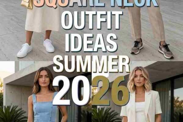 Chic Summer Square Neck Outfits 2026 – 28 Looks You'll Love