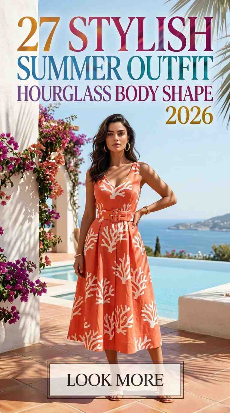 Summer Outfits for Women Hourglass Shape 2026 – 27 Must-Try Looks