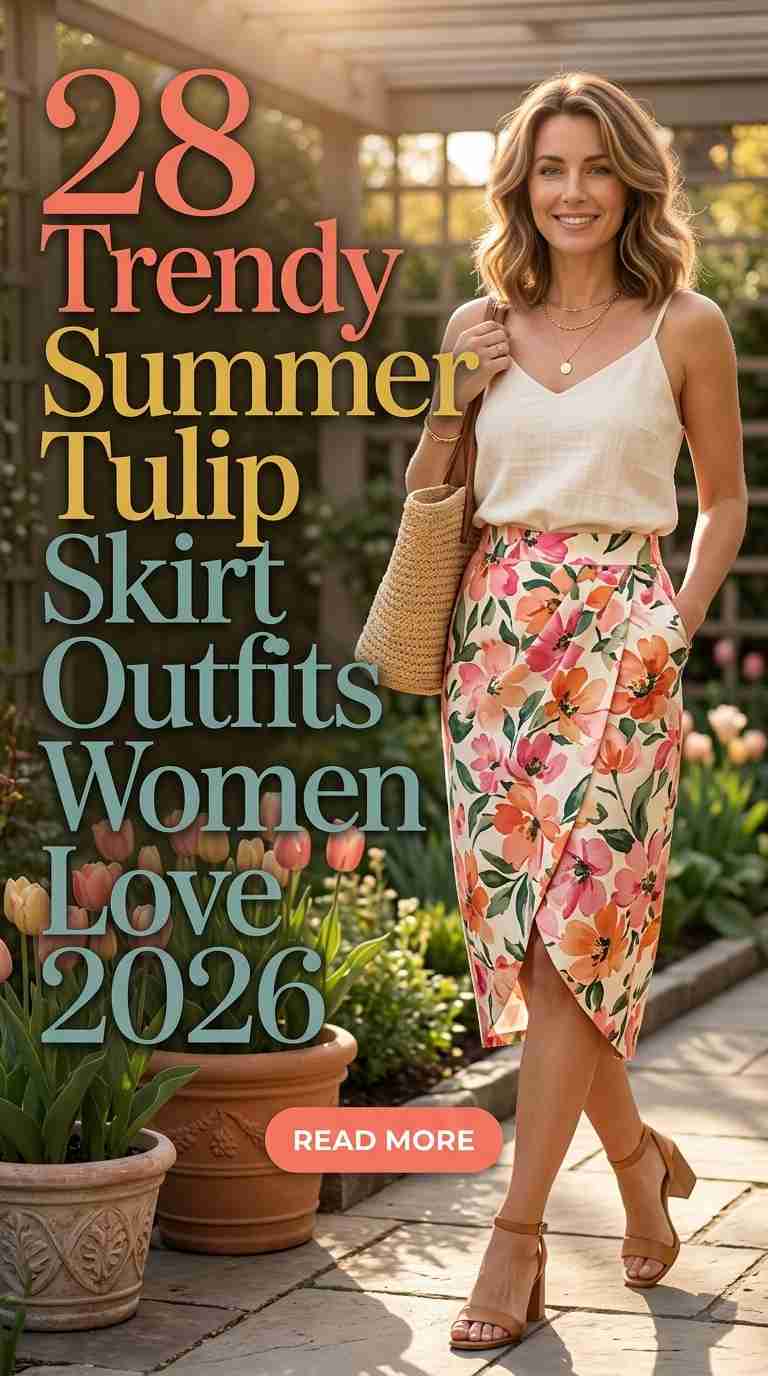 Summer Tulip Skirt Outfits for Women 2026 – 28 Stunning Looks You'll Love