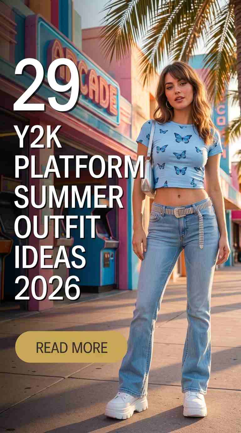 Platform Y2K Summer Outfits for Women 2026 – 29 Head-Turning Looks