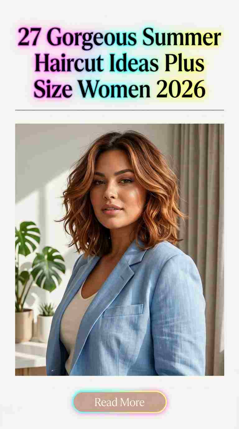 Gorgeous Summer Haircuts for Plus Size Women 2026 – 27 Stunning Styles