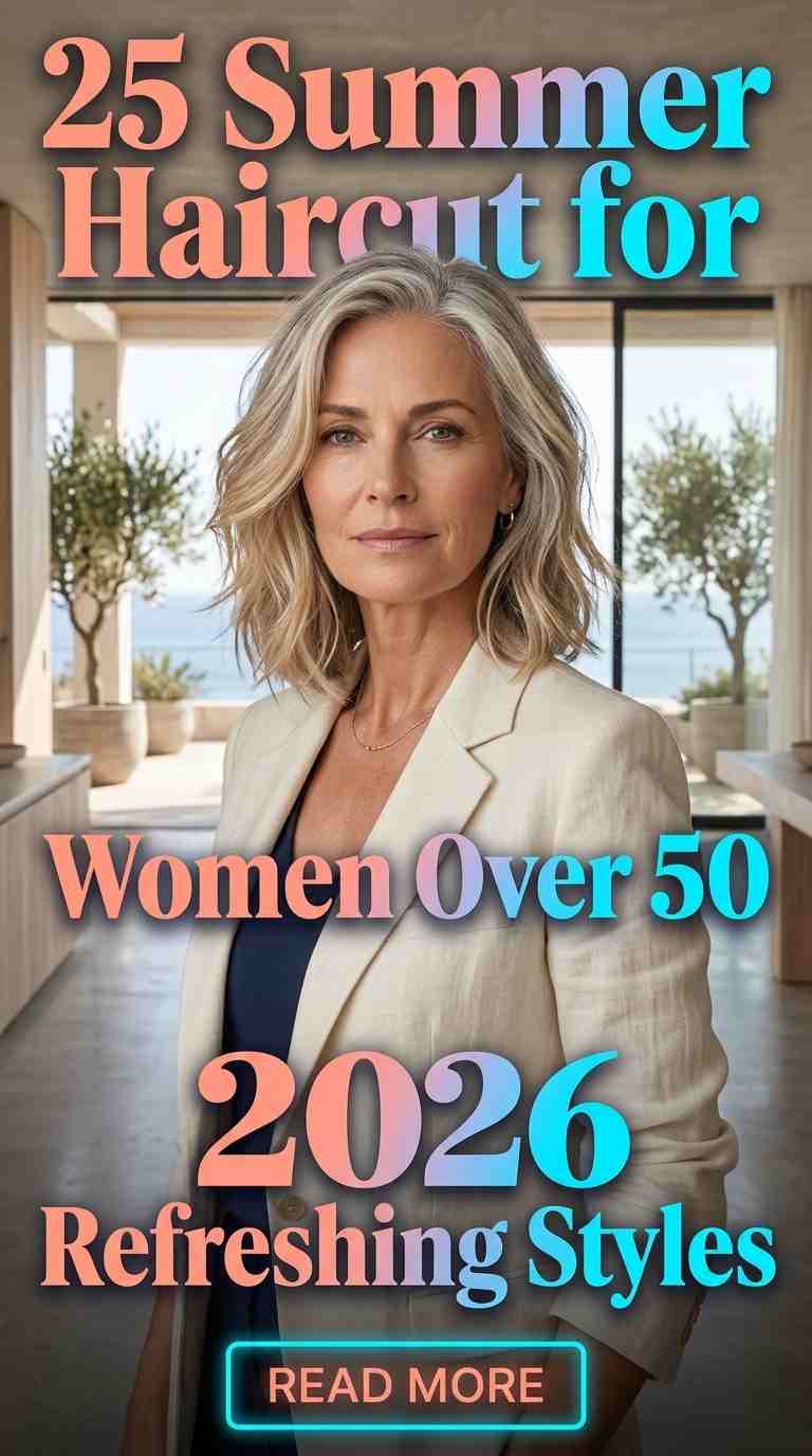 Trendy Summer Haircuts for Women Over 50 2026 – 25 Refreshing Styles