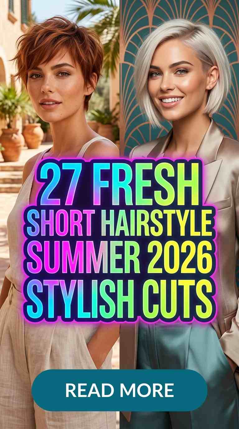 Fresh Summer Short Hairstyles for Women 2026 – 27 Easy Ways to Beat the Heat