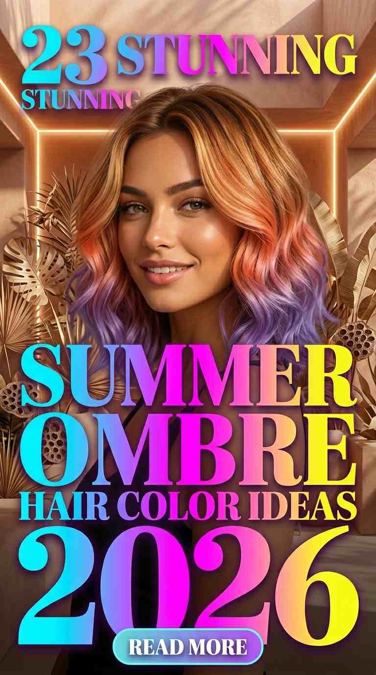 23 Stunning Summer Ombre Hair Color Ideas for Women 2026