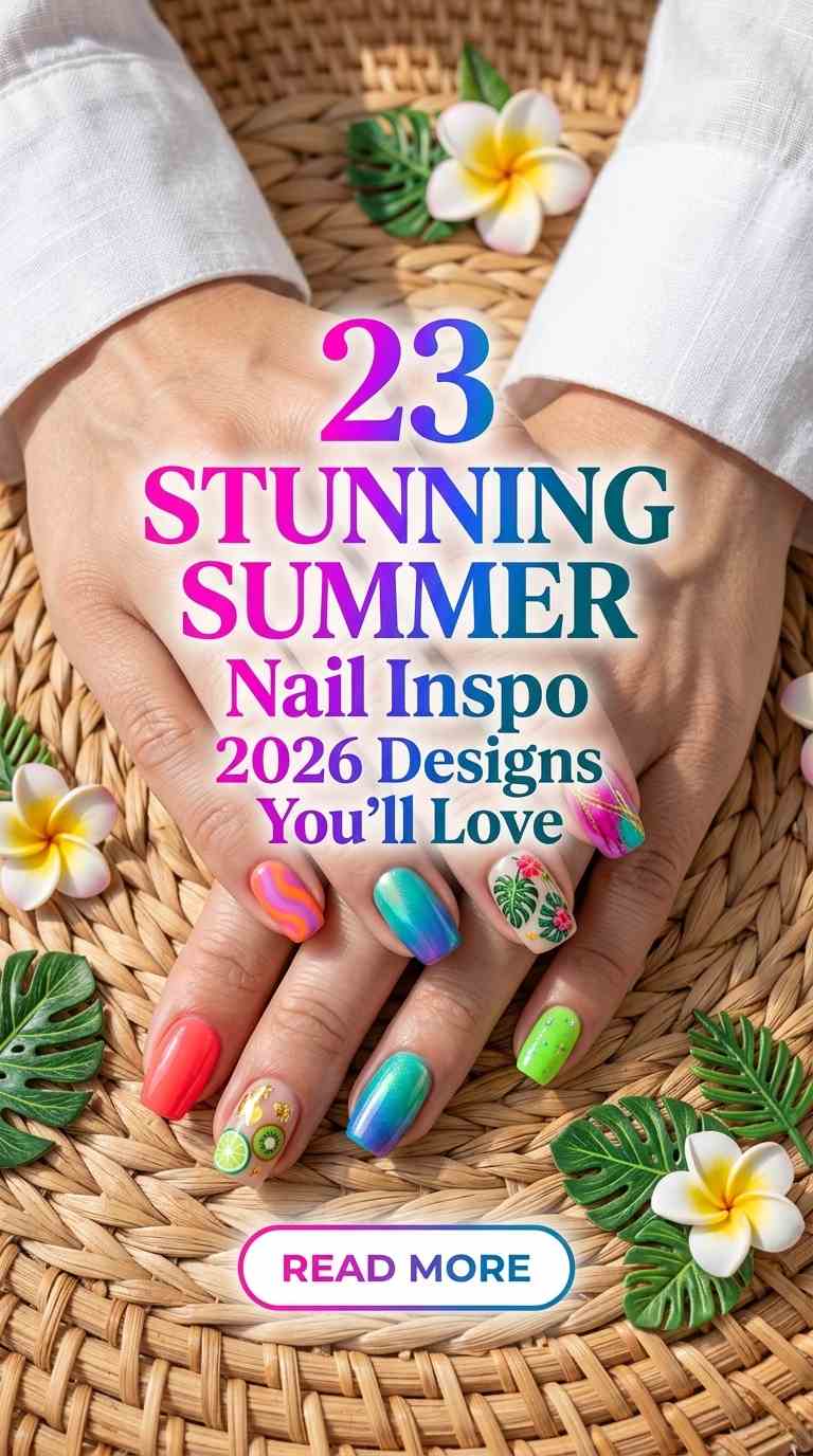 23 Stunning Summer Nail Inspo for Women 2026 Chic Looks to Try This Season