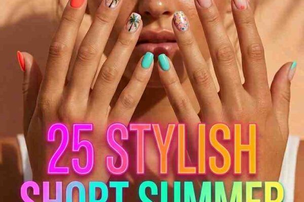 25 Stylish Short Summer Gel Nail Ideas for Women 2026 Effortless & Chic Looks