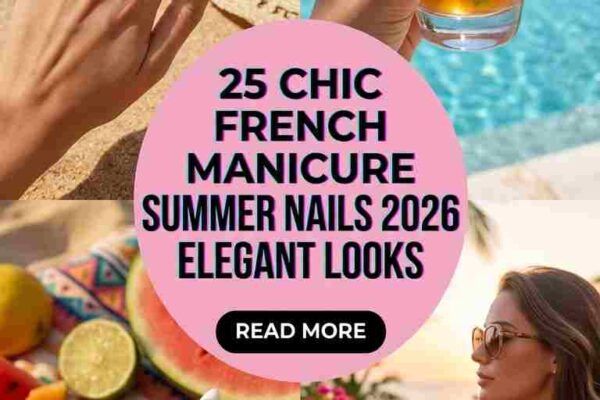 25 Chic French Manicure Summer Nails for Women 2026 Elegant Seasonal Looks