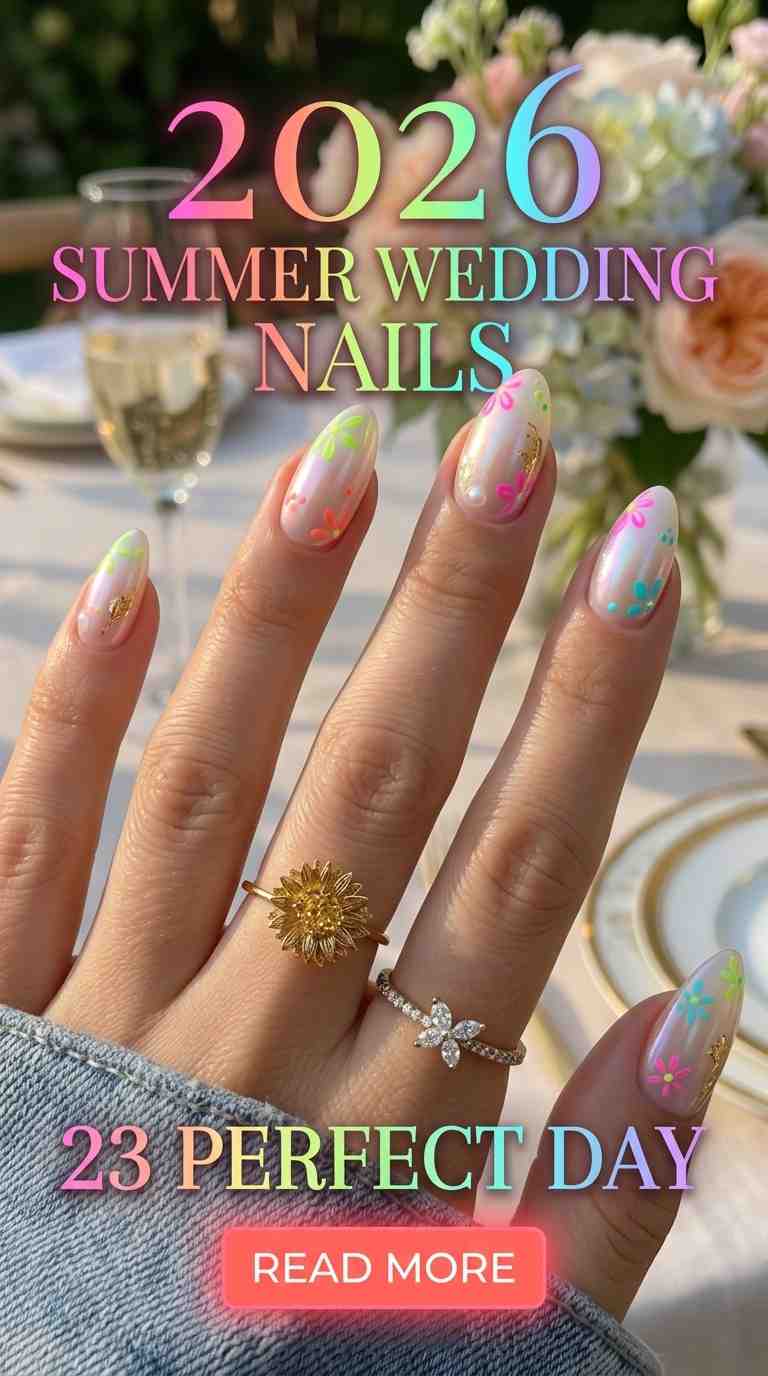 23 Summer Wedding Nails for Women 2026 Breathtaking Looks for Your Perfect Day