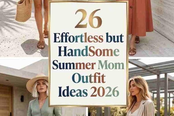 Effortless Mom Outfits for Summer 2026 – 26 Stylish & Comfy Looks