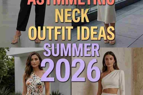 Chic Summer Asymmetric Neck Outfits for Women 2026 – 28 Looks You'll Love