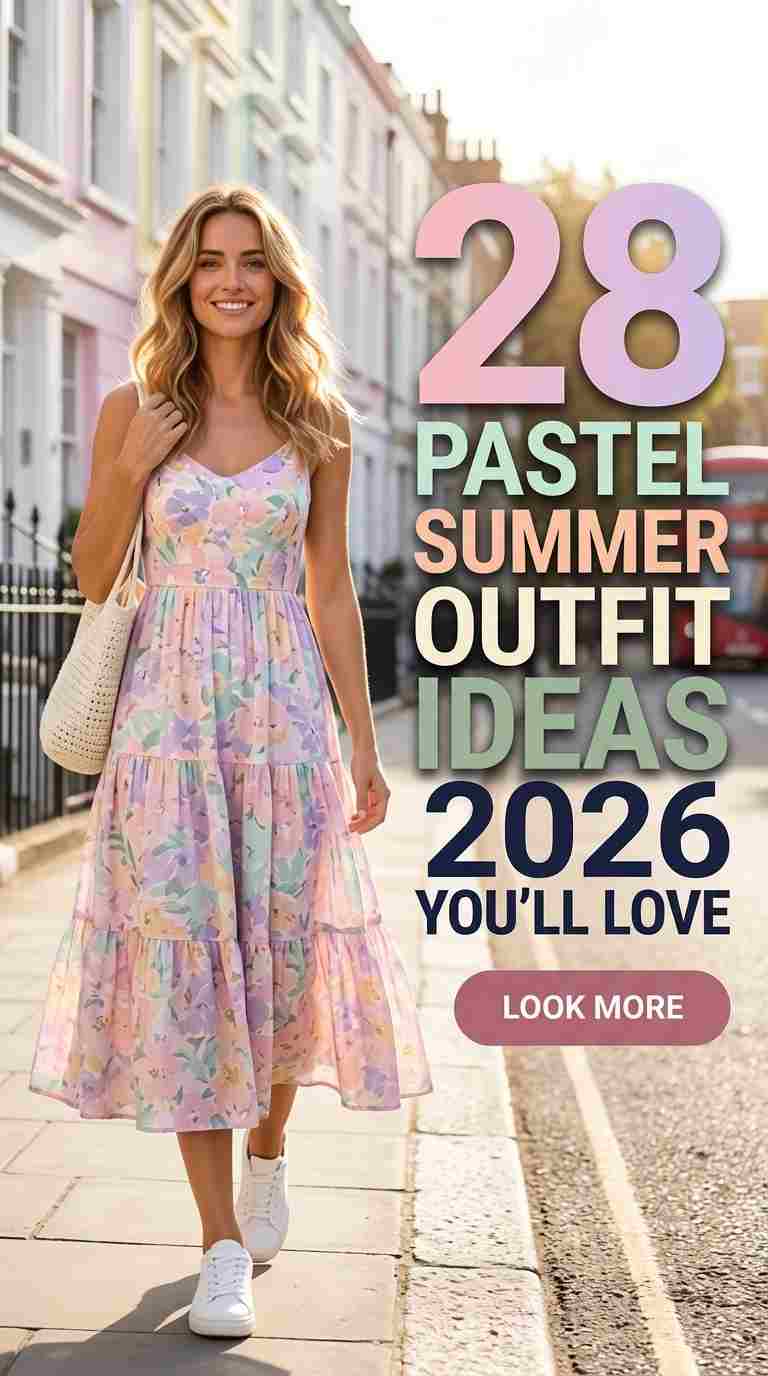 Trendy Pastel Summer Outfits for Women 2026 – 28 Chic Looks