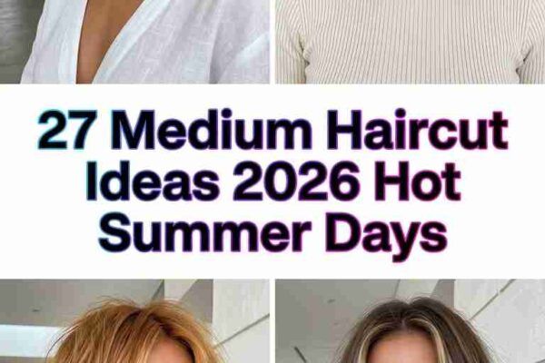 Cute Summer Medium Haircuts for Women 2026 – 27 Fresh Styles for the Season