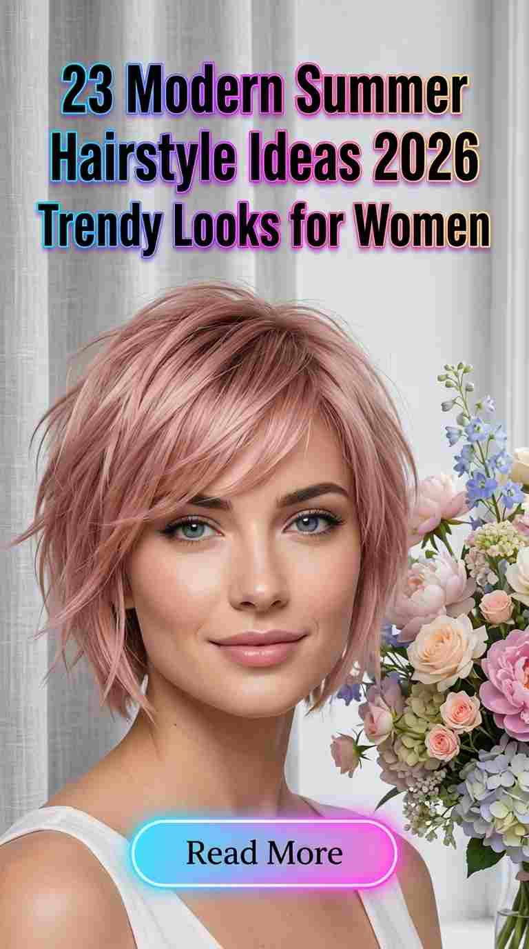 Modern Summer Hairstyles for Women 2026 – 23 Fresh Looks for the Season