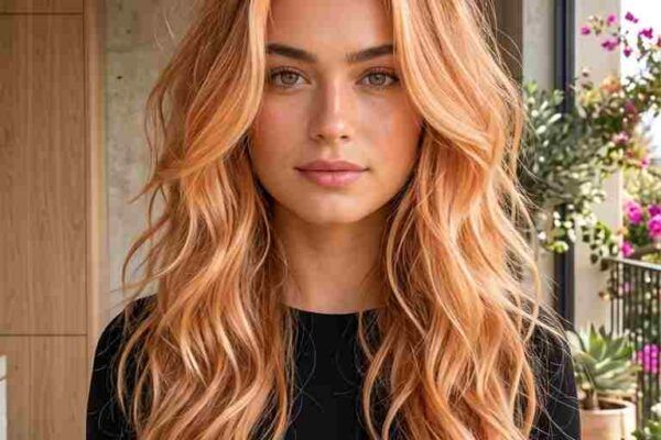 25 Trendy Summer Apricot Blonde Hair Colors for Women 2026 – Fresh & Warm Glow Ideas