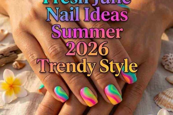 22 Fresh June Nail Ideas for Women Summer 2026 Trendy Manicure Designs