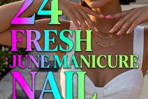 24 Fresh June Manicure Nail Ideas for Women 2026 Summer Trendy Looks